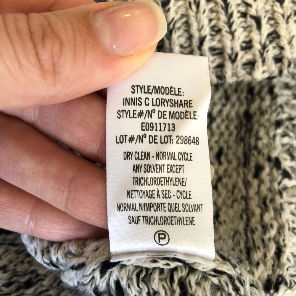 Theory Light Grey Cozy Knit Sweater - Picture 5 of 6